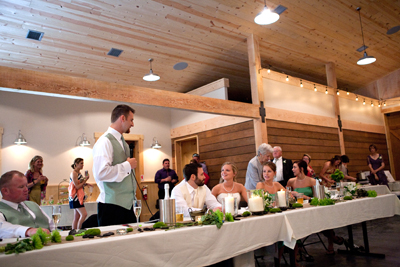 Blue Sage Barn Interior View