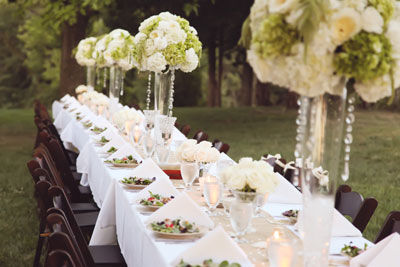 Outdoor Wedding Table